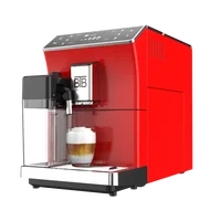 Electric Milk Frother Self cleaning  One touch bean to cup Cappuccino Latte Home Office use Automatic Coffee Machine 1