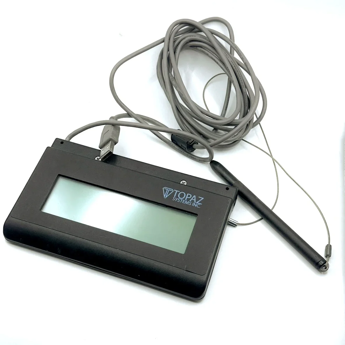 중고 토파즈 시스템 T-l462-H111A 서명 캡처 패드