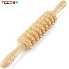 

Wood Therapy Massage Tools Muscle Roller Stick,Maderoterapia Rolling Body Massager for Pain Relief,Cellulite, Lymphatic Drainage