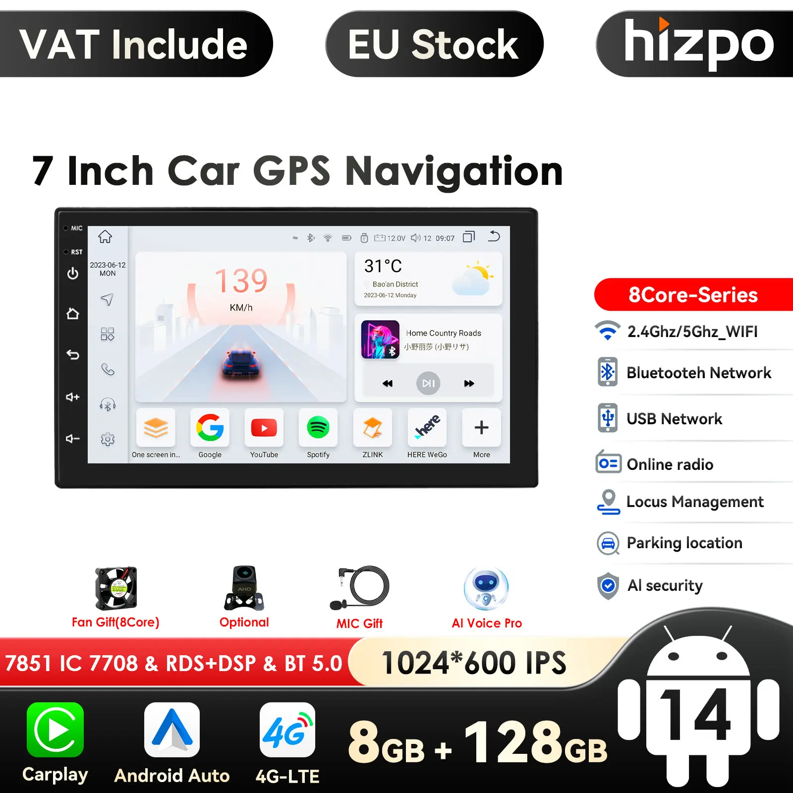 Autoradio Android da 9 pollici per Chevrolet Cruze J300 2008-2015 lettore multimediale per auto unità di testa di navigazione GPS WIFI 1 + 16GB – acquista a prezzi convenienti sul marketplace