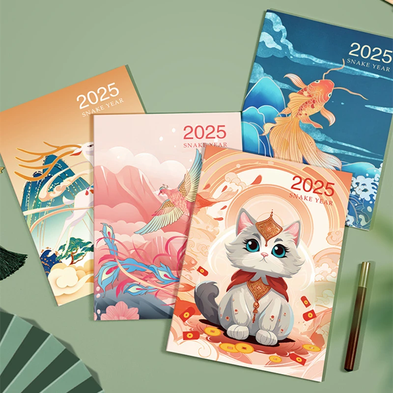 A4/A5 Planner Notebook Calendar Time Management Efficiency Notepads Work Book Daily/Travel Planner New Year Gifts schedule notebook