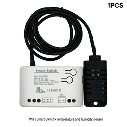 Smart WiFi Temperature & Humidity Sensor with App Control - Humidity Switch