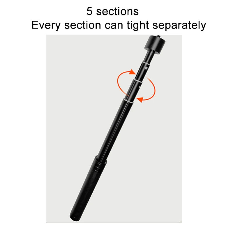 Description Picture 4 of item73cm Telescopic Selfie Stick  Handheld Extension Rod for 3 axis Gimbal Stabilizer  Vlogging Kit Phone Camera Photo Accessories