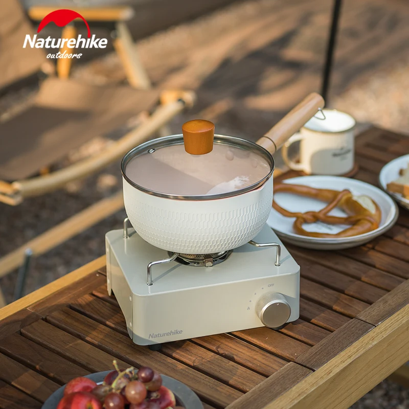 

Туристическая плита Naturehike, Портативная Бутановая горелка для кемпинга на открытом воздухе, простой горячий горшок, газовая плита, кухонная утварь для кемпинга