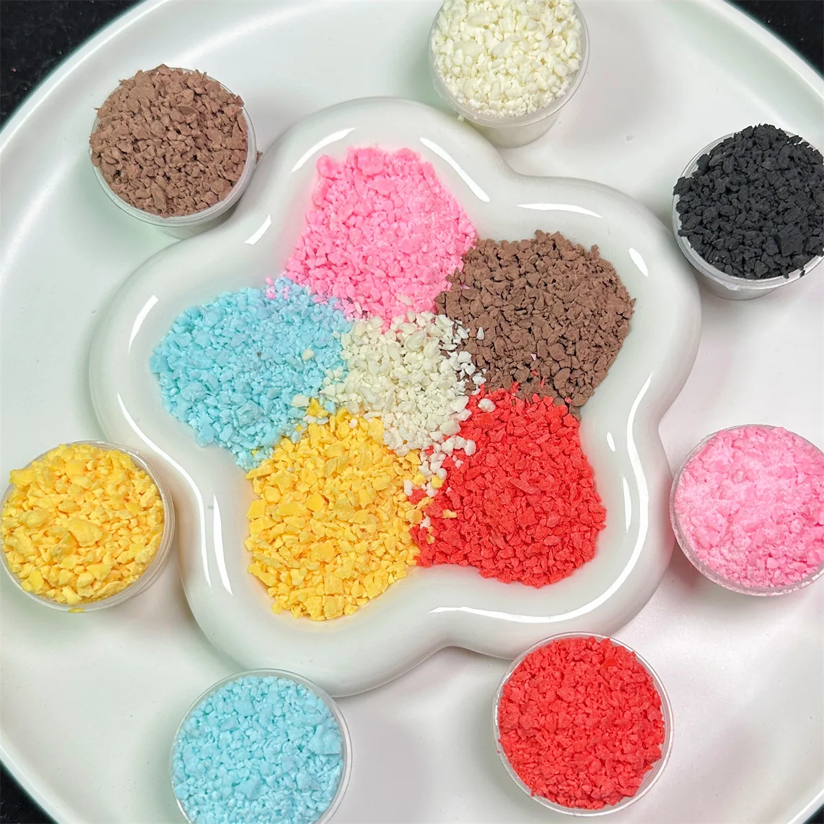 20g Simulated Biscuit Crusher Chocolate Fragmented DIY Epoxy Resin Silicone Mold Filling Ice Cream Cake Model Decoration silicone mold