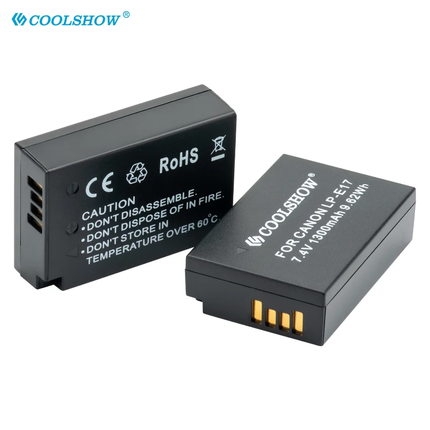 Canon Câmera Baterias Carregador Lp-e17 Bateria para Rebel T6i T7i T6s Beijo X8i Eos 77d 750d 760d 200d 800d 8000d lp E17 1300mah - Image 5