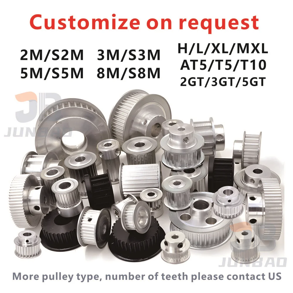 HTD 8M BF 모델 60 톱니 타이밍 벨트, 도르래 톱니 폭 25mm, 30mm, 48T, 50T, 72T, 동기 휠 보어 8-30mm 3D 프린터 부품