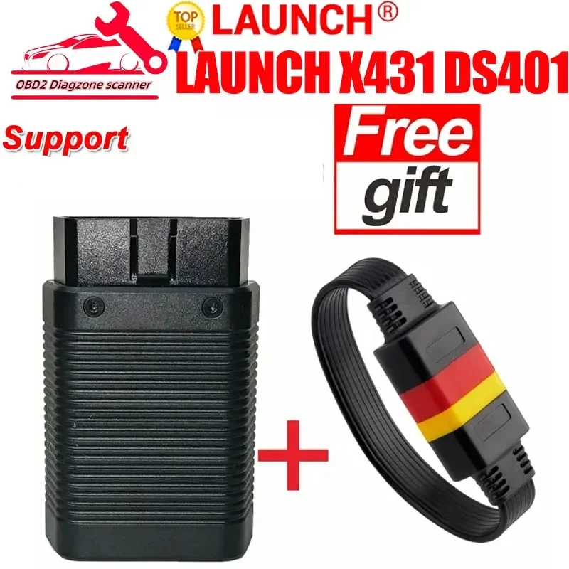 

Launch X431 DS401 Bluetooth адаптер OBD2 сканер PK THINKDIAG GOLO DBSCAR X431 DBScar5 разъем для диагностики автомобиля