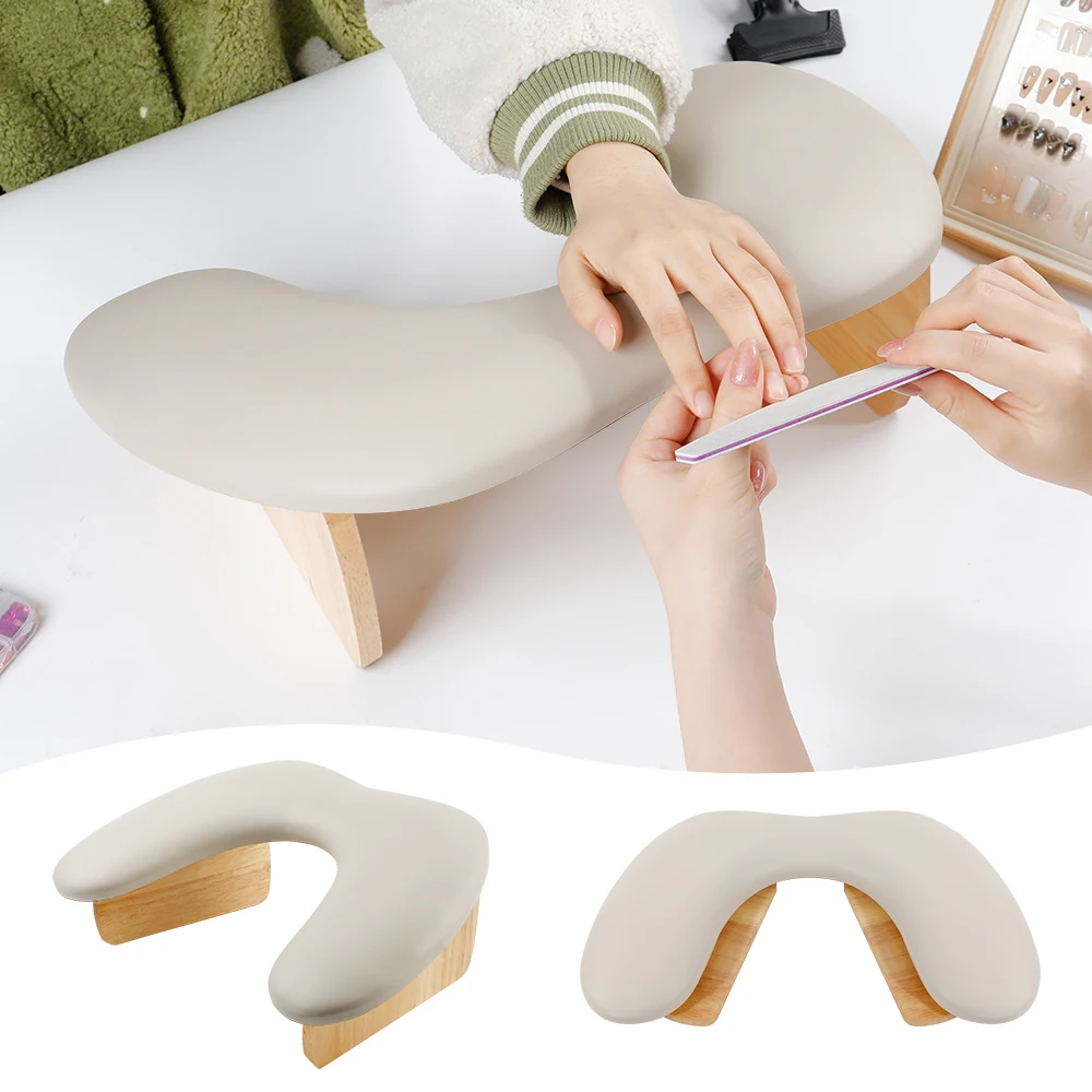 Foldable Butterfly Nail Hand Pillow Beveled Nail Hand Rests Cushion Pillow Double Hands Manicure Table Nail Art Hand Pillow Tool