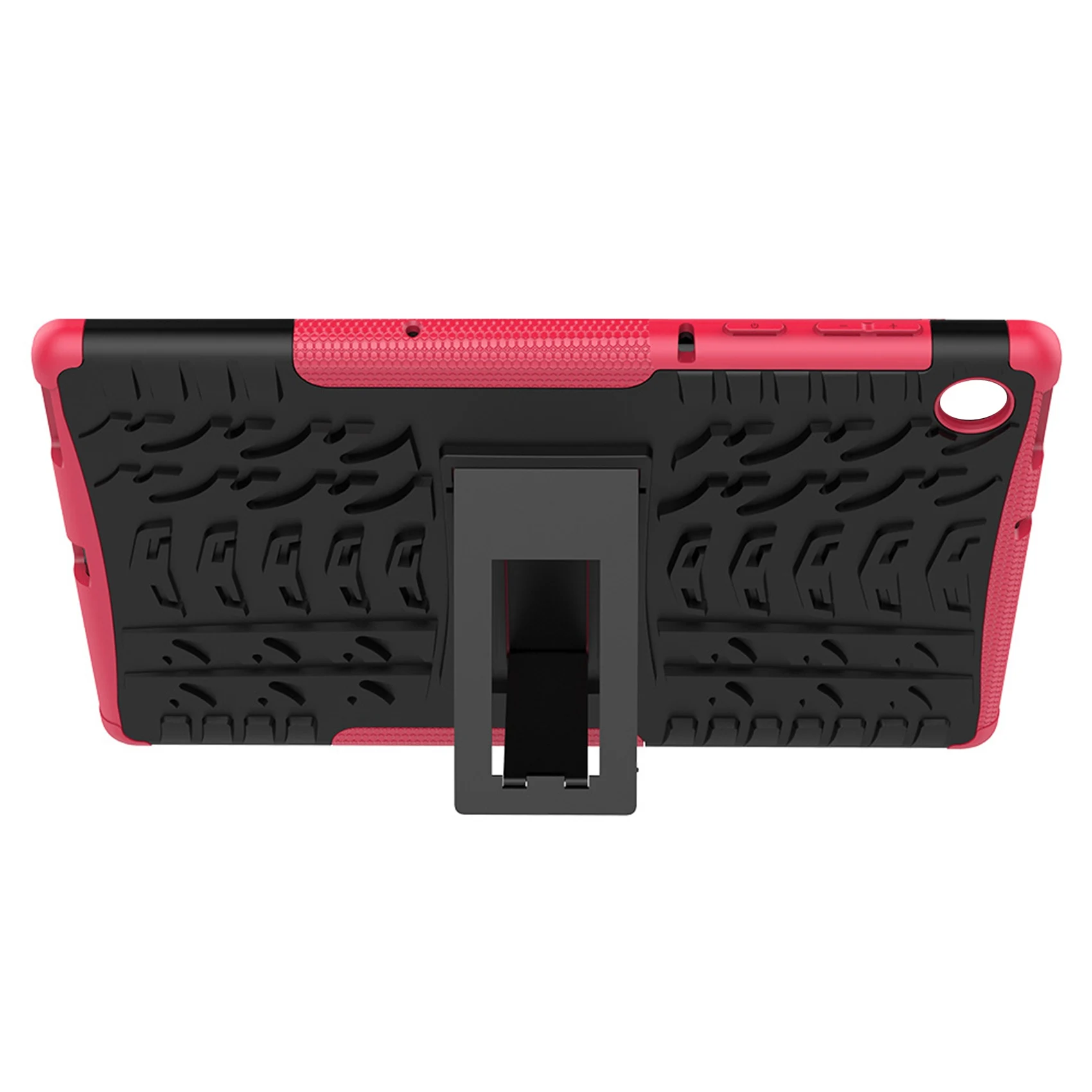 Custodia Per Tablet Per Lenovo M10 Plus X606 Custodia Per Tablet Da 10.3 Pollici Custodia Protettiva Antigoccia Supporto Per Tablet (Rosa Rossa)