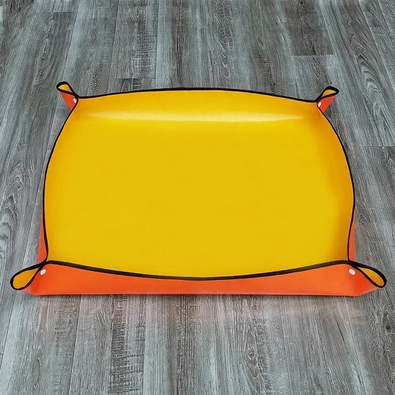 Potting Soil Indoor Repotting Mat Thickened PE Transplanting House Garden Plants Tray Foldable For Storage Plastic/Copper Buckle