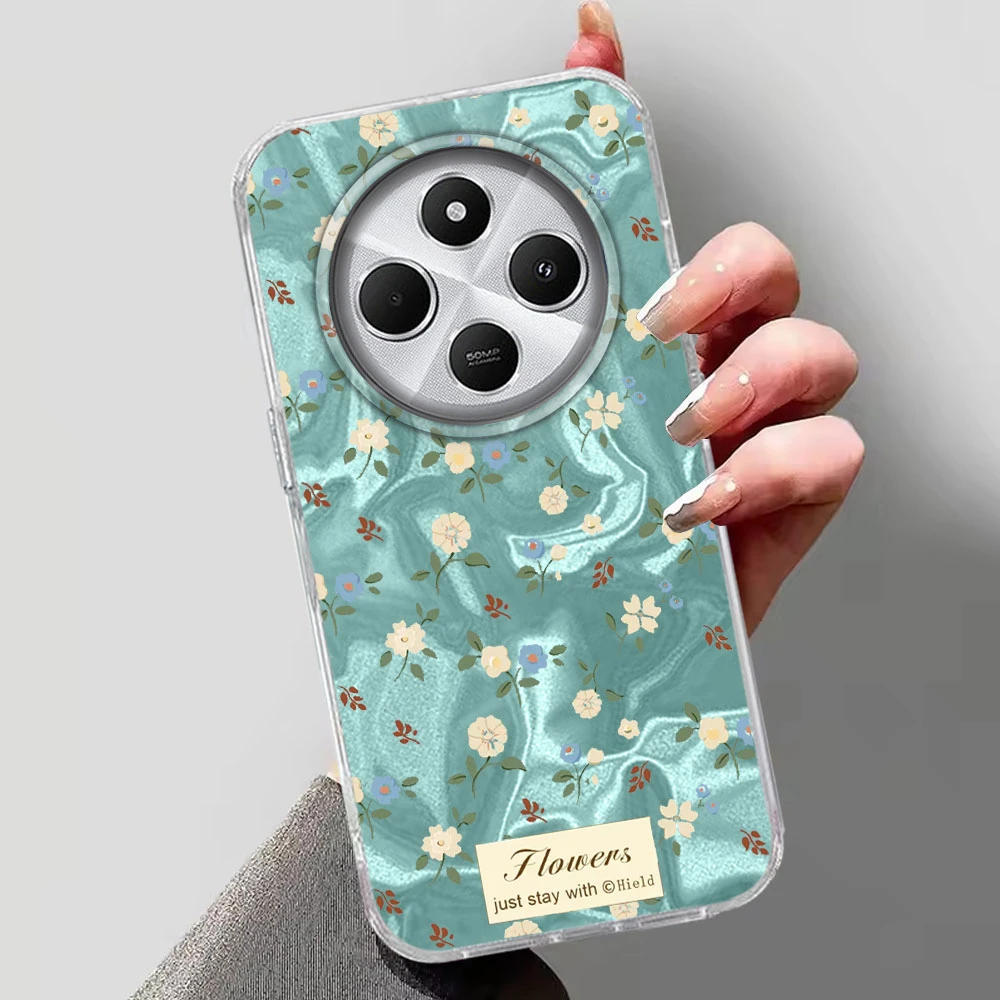 Elegant Blue Rose Flower Girls Phone Case Cover