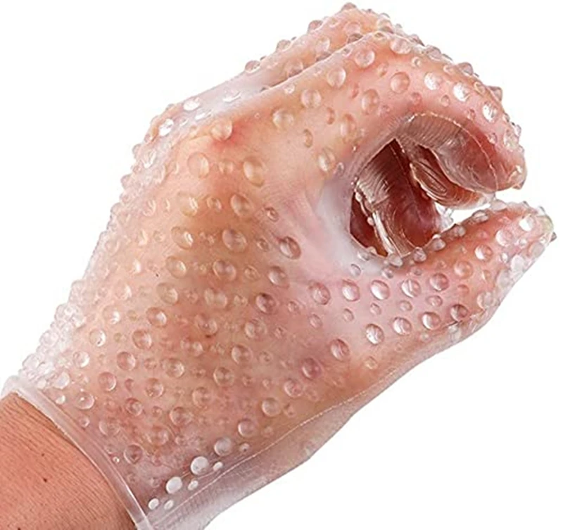 Silicone Bathing Massage Glove Spike Glove Toys Masturbator EroticToy Sex Tool For Women