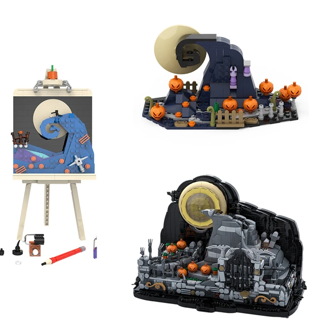 The Nightmare Before Christmas LEGO MOC! (MB Bricks' Halloween