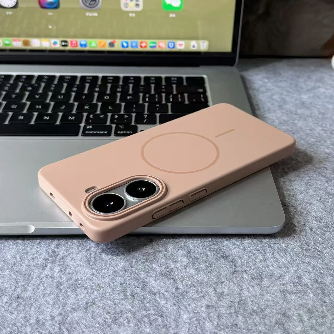 MagSafe Matte Hard PC Ultra-Thin Shockproof Bumper Case