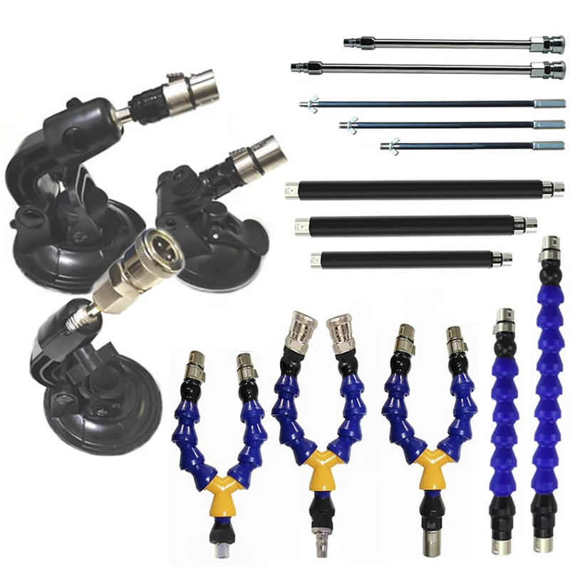 Sex Machine Attachment Extension Rod Tube Angle Adjustable Machine Gun Accessories Dildos Suction Cup 3XLR Connector Sex Toys