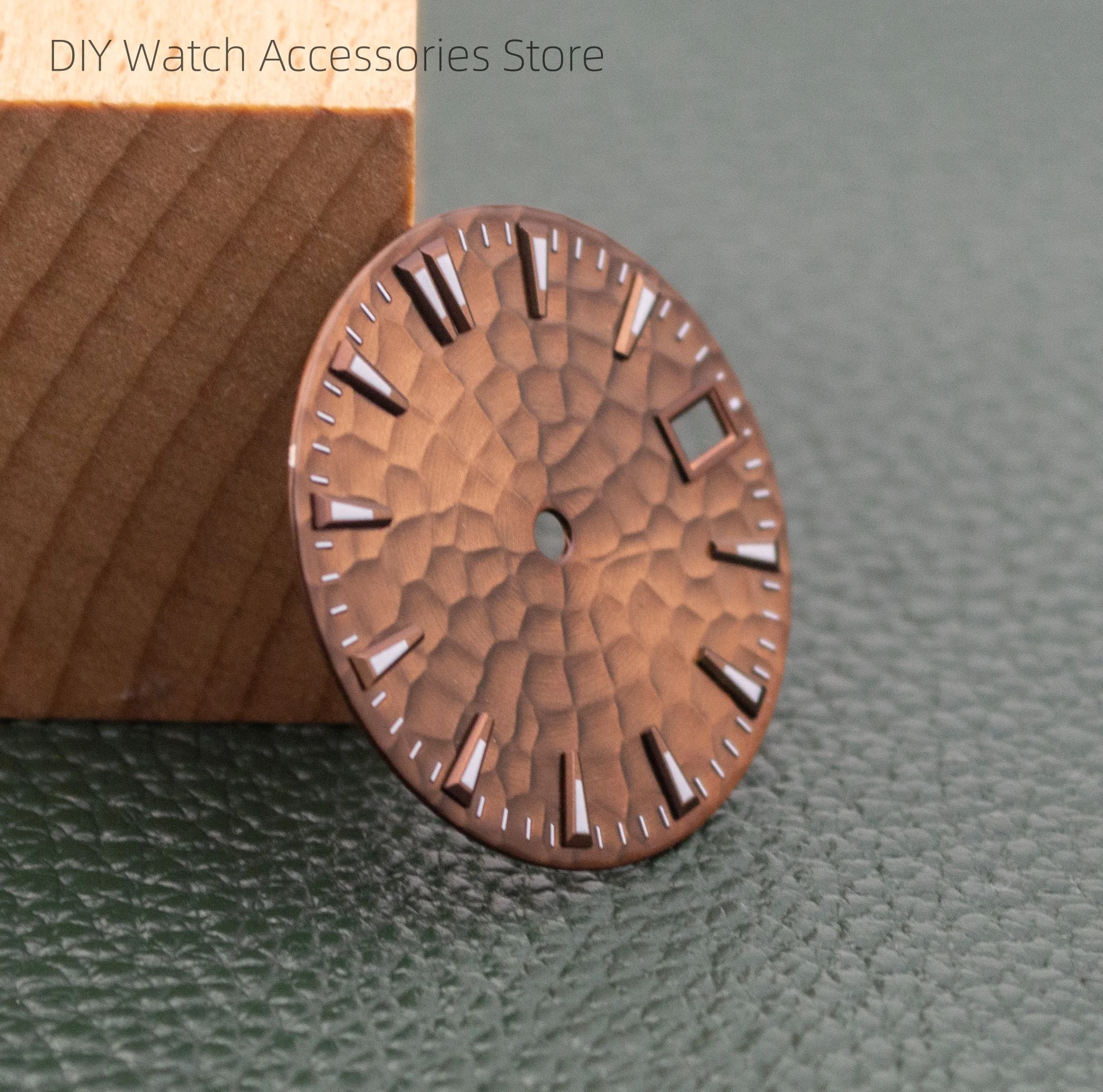 Enhanced Luminous Green Watch Dial, 28.5mm