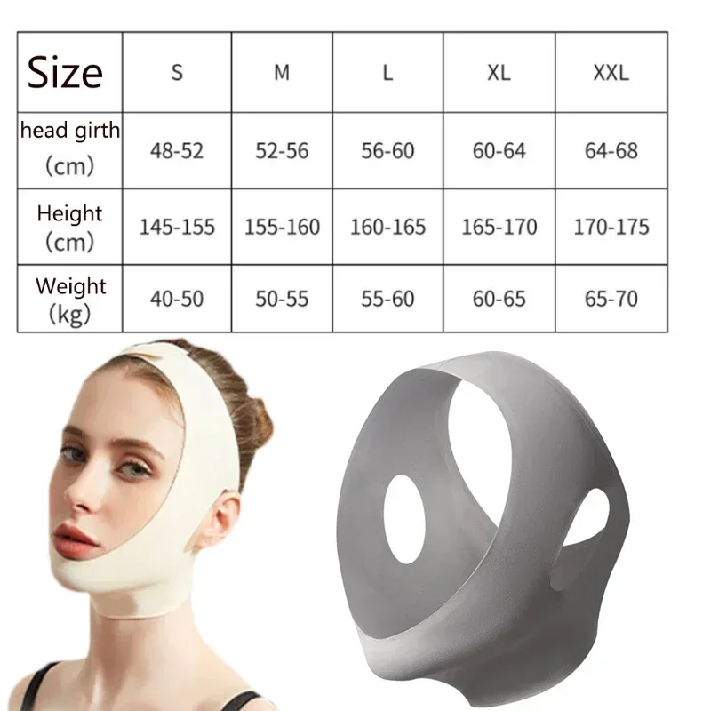 Face V Shaper Facial Slimming Bandage Relaxation Lift Up Belt Shape Lift Reduce Double Chin Face Thining Band Massage Hot Sale
