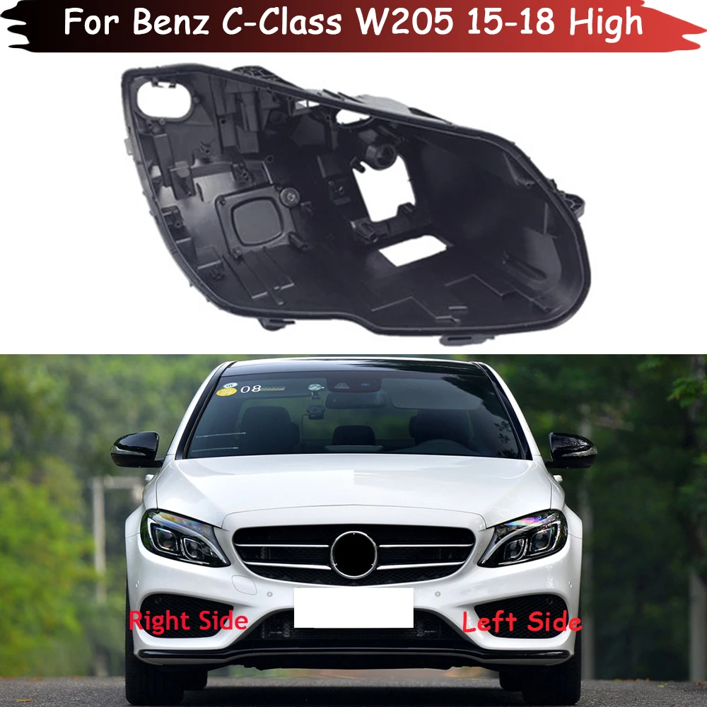 

Car Headlamp Back Cover Headlight Base Headlamp Car Rear Base Lamp Shell For Benz C-Class W205 2015-2018 High Configuration