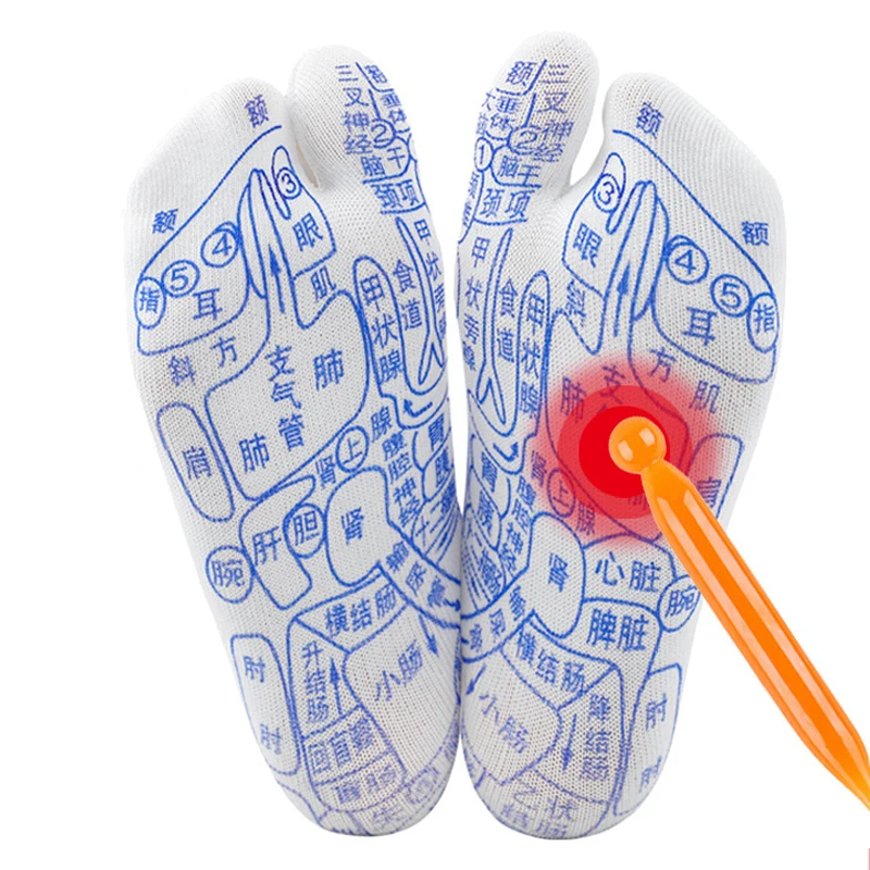 Acupressure Socks Physiotherapy Massage Relieve Tired Feet Reflexology