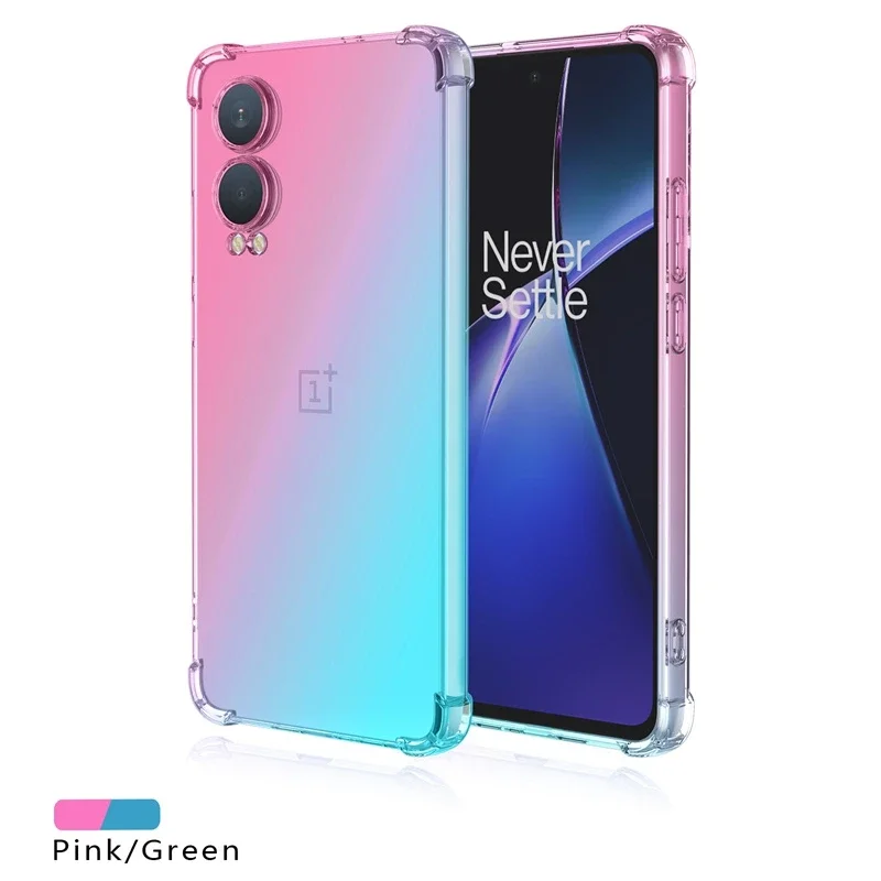 Gradient Airbag Shockproof TPU Protective Phone Cover