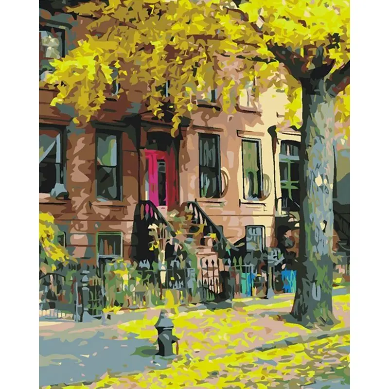 SDOYUNO Painting Out By Number Fantasy Scenery Oil Pictures For Drawing On  Canvas Paint Kits For Adults Frameless Home Decor - AliExpress