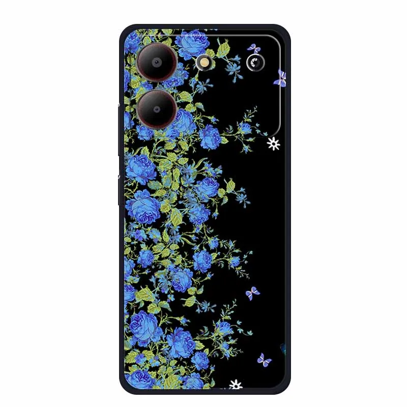 Cute Cartoon Cat Black Silicone Soft Phone Case - Stylish Protective Back Cover