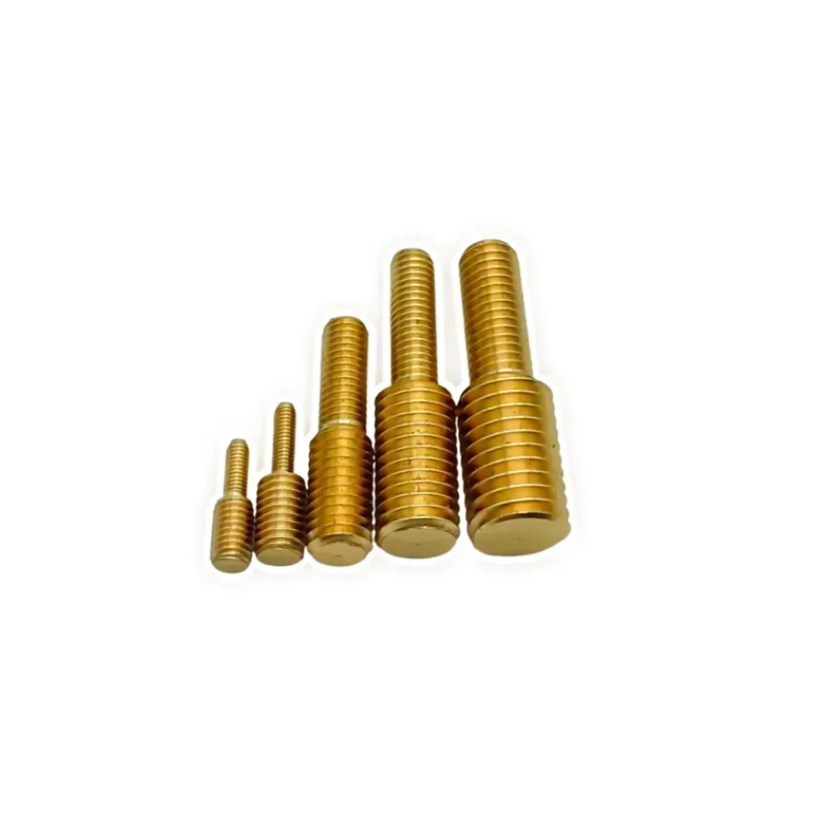 Brass large and small head conversion variable diameter screw Double Head Connecting Bolt M3M4M5M6M8M12