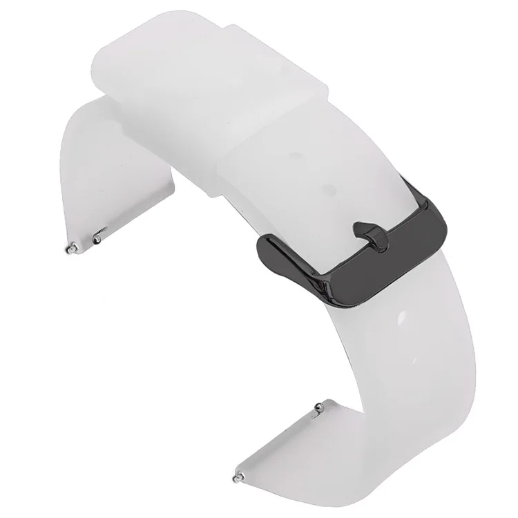 Universal Quick Release Waterproof Silicone Watch Band - Soft Rubber Replacement Bracelet (Various Sizes)