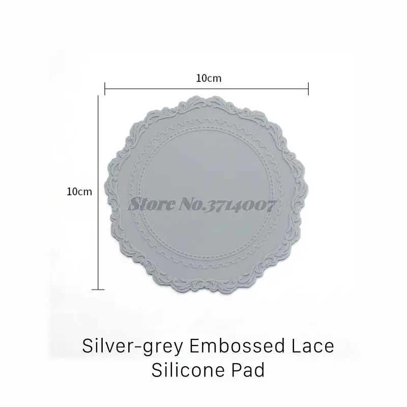 Girl Powder Crystal Sealing Wax Pad Fire Paint Stamping Template Label Making Tool Stone Embossed Pattern Silicone Placemat 