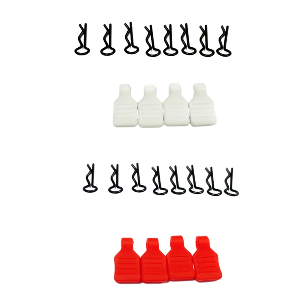 

RCGOFOLLOW 4pcs Aluminum Alloy Universal Body Clip For 1/28 Rc Body Clip WLtoys K969 K989 P929 RC Car Part RC Car Accessories