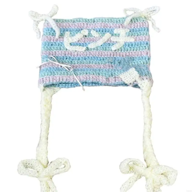 Erwachsene Beanie Warme Gehörschutz Teen Katze Ohr für Subkultur Styling Y08E – Detail 8