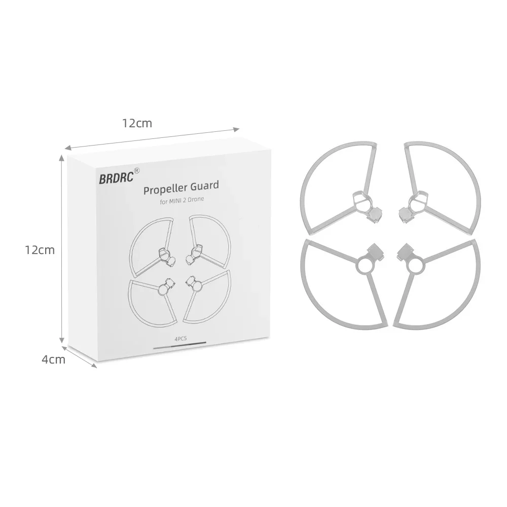 Props Blade Protector Ring Cover 4pcs for DJI Mavic Mini 2 Mini SE Quick Release Propeller Guard Protective Kit Drone Accessory drone accessories propeller protector