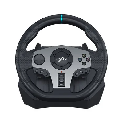 PXN-V9 레이싱 게임 스티어링 휠 PC/PS3/PS4/900도 호환