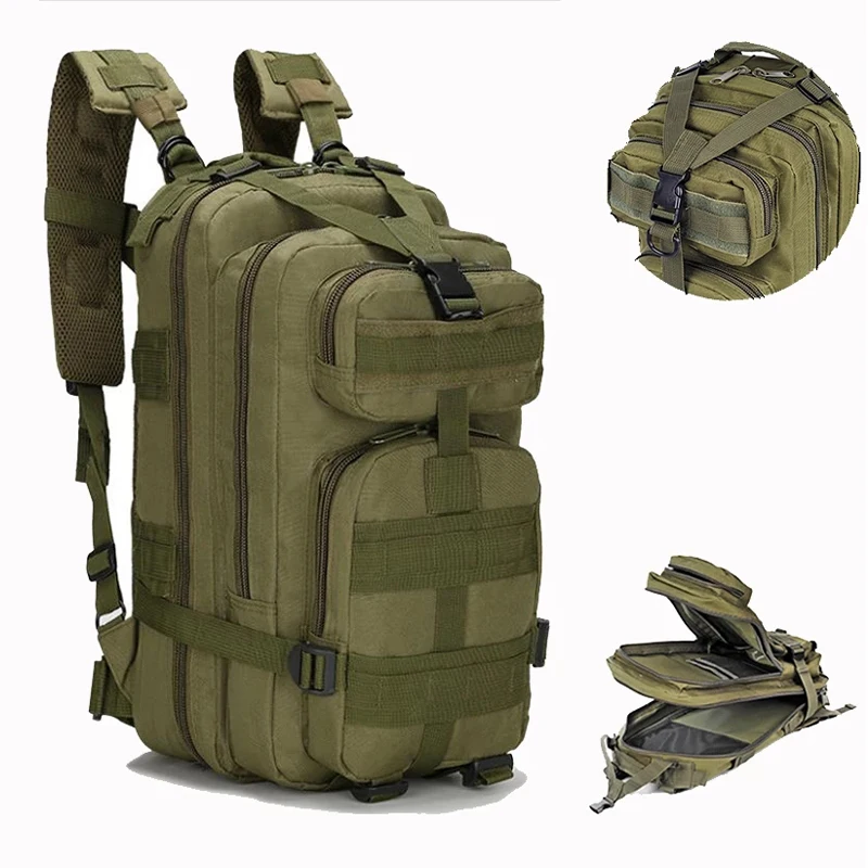 

30L Military Tactical Backpack Men / Women Waterproof Molle Rucksack Outdoor Travelling Trekking Camping Hiking Army Bag Mochila