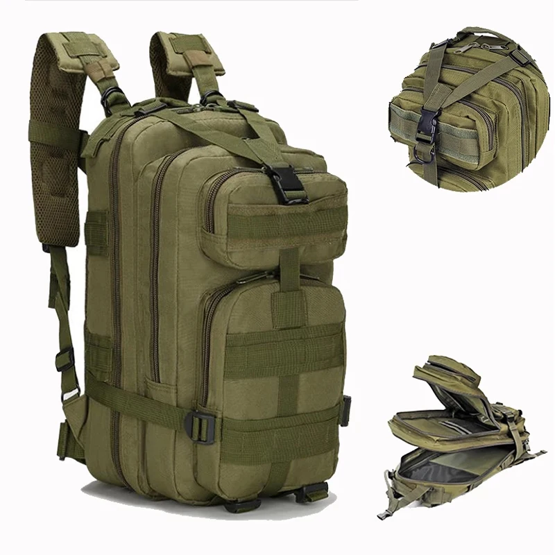 30L Hiking Trekking Backpack Rucksack Outdoor Travel Military Tactical Camping 