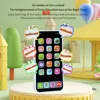 Children Multi-mode Touchscreen Simulation Iphone Model Early Education Toys Mobile Phone Music Phone  Intellectual Development 2