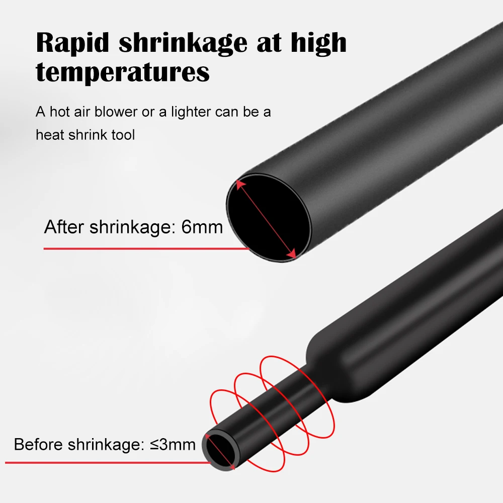 Aweskmod Gaine Thermorétractables Etanche, 530 Pièces 2