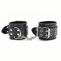 Luxurious PU Leather Restraints for Fashion and Cosplay Events (Handcuffs)