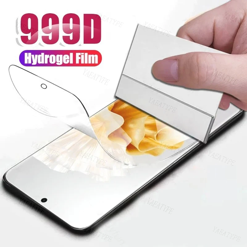 

Гидрогелевая пленка для Huawei P60 P50 P40 P30 Mate 50 40 30 20 Pro Plus Nova 10 9 8 7, полное покрытие, HD защита экрана, передняя пленка