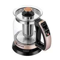 220V 1.2L LCD display electric kettle glass teapot multifunction health preserving pot 1