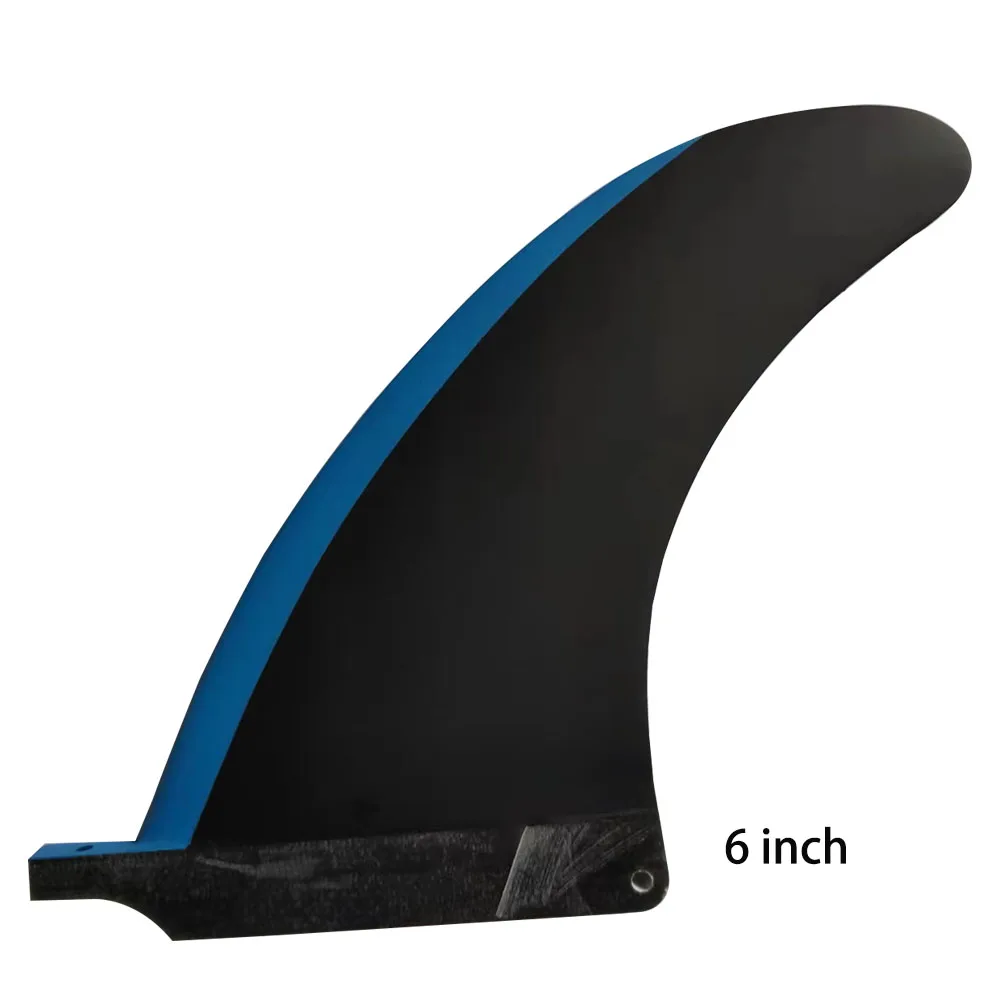Surfboard Fin 6"7"7.5"8"9"Length Surfboard Center Fins Longboard Single Fins Honeycomb Fiberglass Fin
