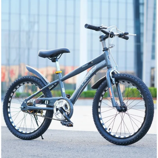Vélo pour enfants 14-16-18-20 pouces bébé Bick garçon et fille enfant Bick 3-6-9 ans cadre en acier au carbone Double frein 1