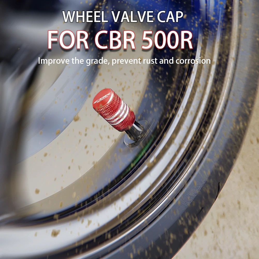 

Motorcycle Wheel Tyre Valve Cover Dustproof Caps for Honda CBR 500R Accessories CBR500R 500 R CBR500 2013 2016 2019 2020 2024