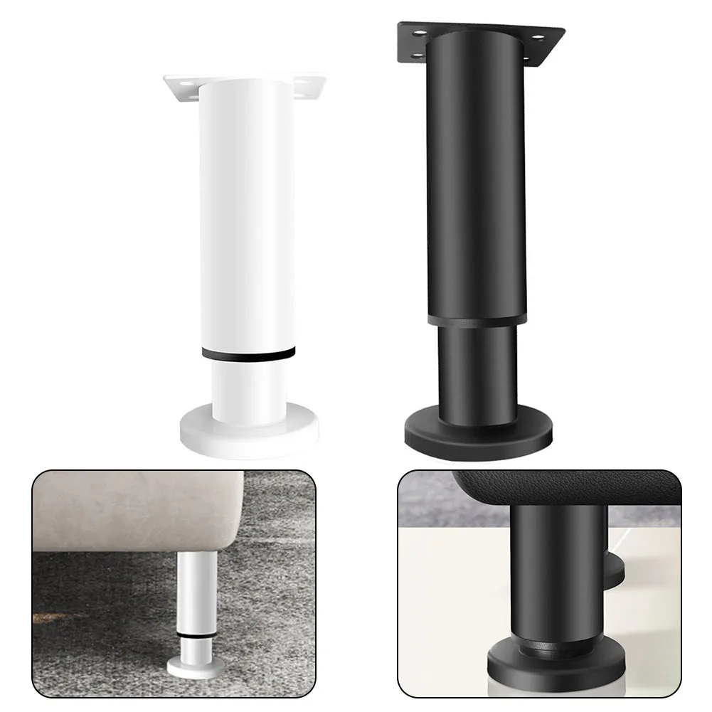 

Accessories Bracket Reinforced Plastic Round Environmentally Furniture Leg Support Foot Telescopic Adjustable Bed Beam
