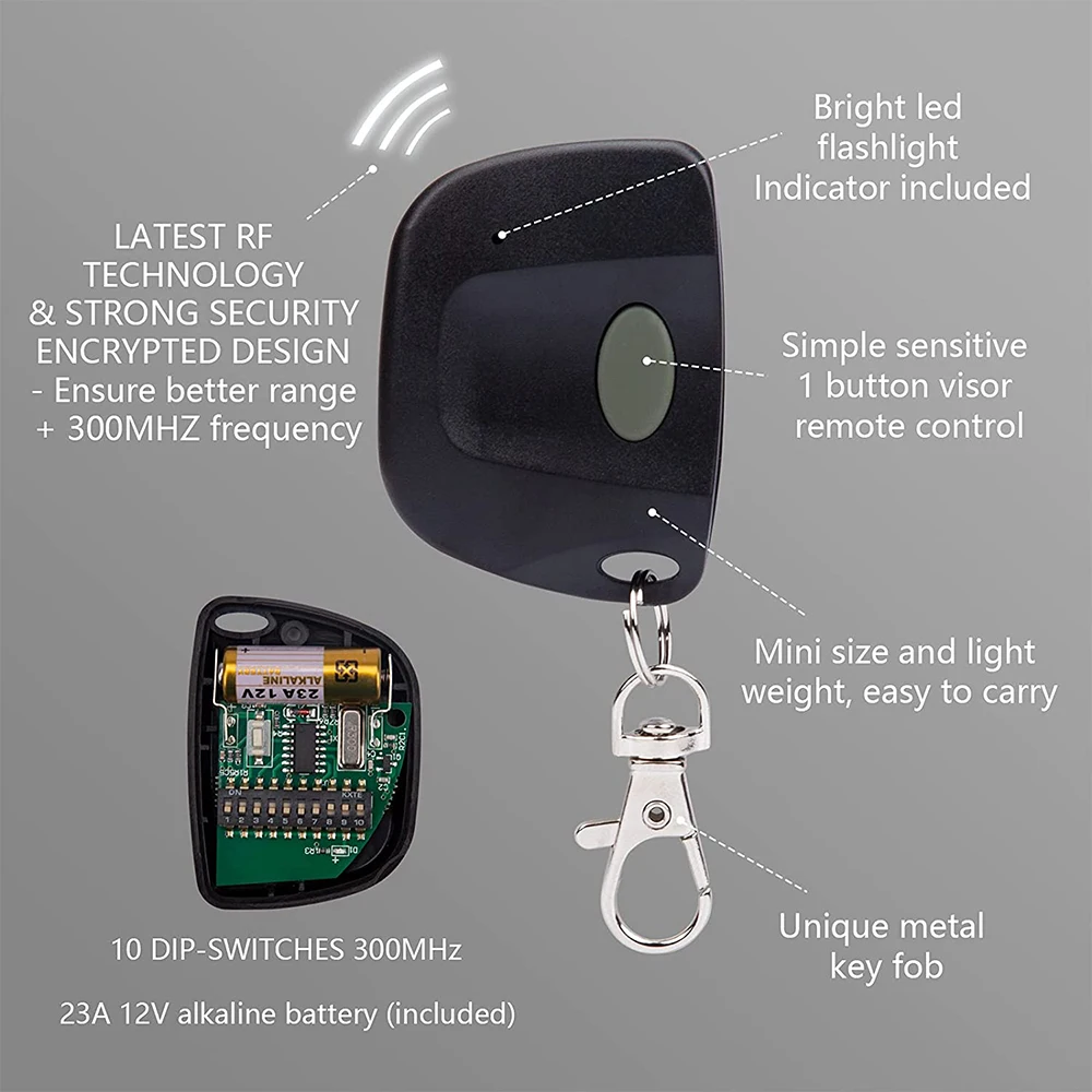 magnetic door lock with keypad Linear MultiCode Compatible 3089, 3060, 3070, 4120, MCS308911 Garage Door Remote Control Replacement Remote Control Duplicator smart deadbolt