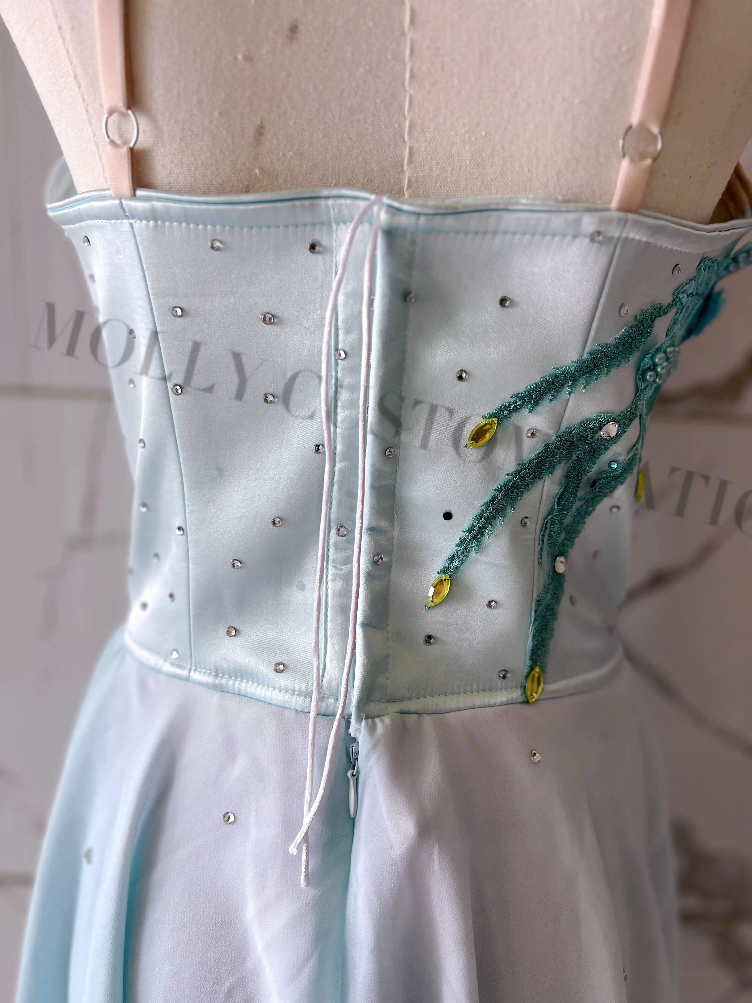 2024, neue maßgeschneiderte blaue Amor-Bühnenkleidung, magischer Talisman, Amor für Erwachsene und Kinder – Detail 9