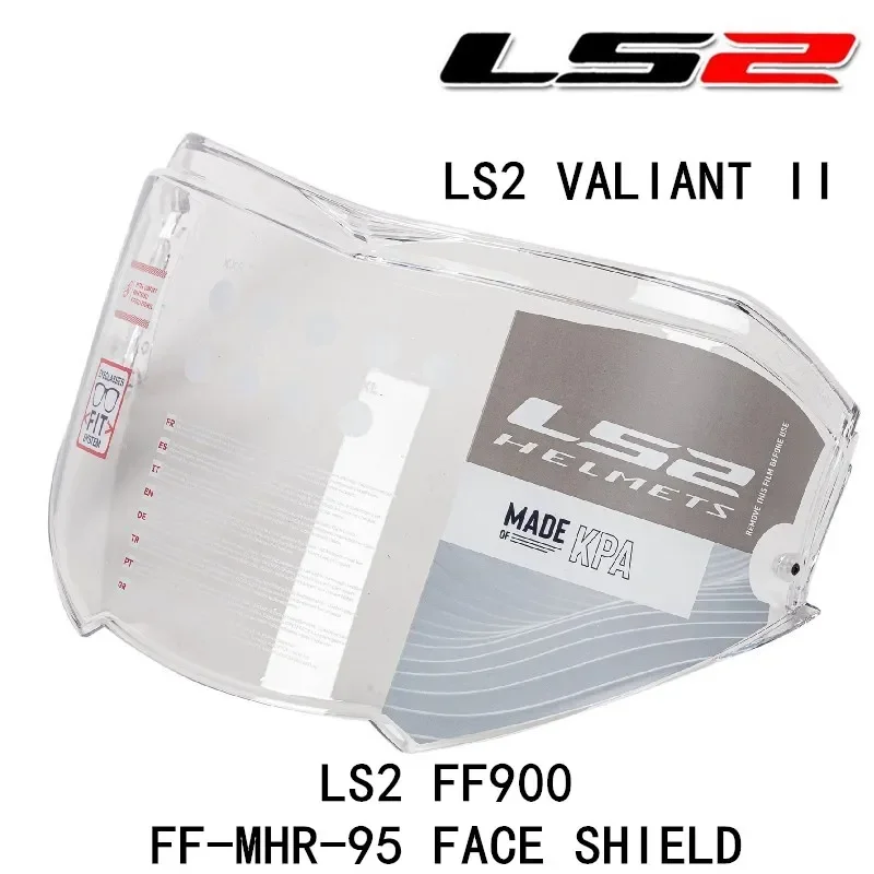 Ff-Mhr-95 Scudo Per Casco Ls2 Valiant Ii Visiera Di Ricambio Originale Ls2 Per Casco Ls2 Ff900