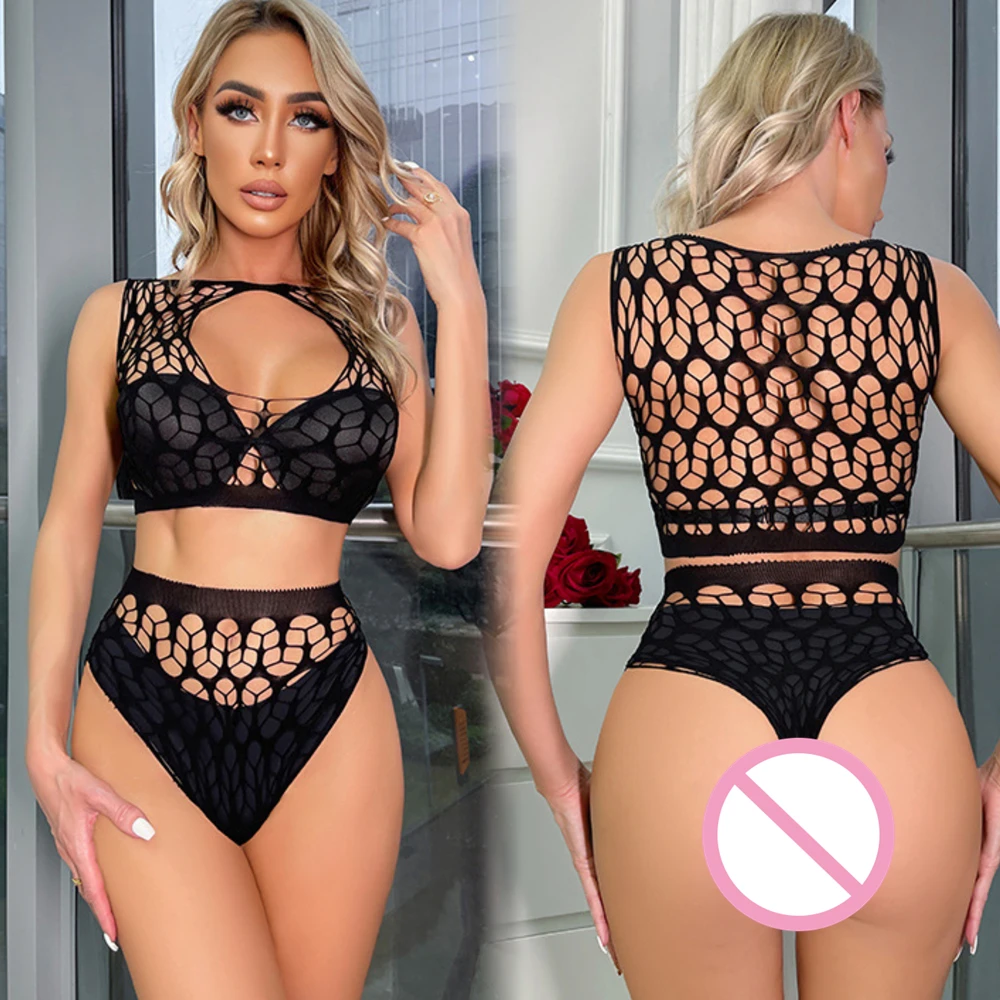 

Y2K женское сексуальное Сетчатое боди, Корректирующее белье, ажурное прозрачное боди, сексуальное нижнее белье, эротическая одежда для вечеринки, костюм