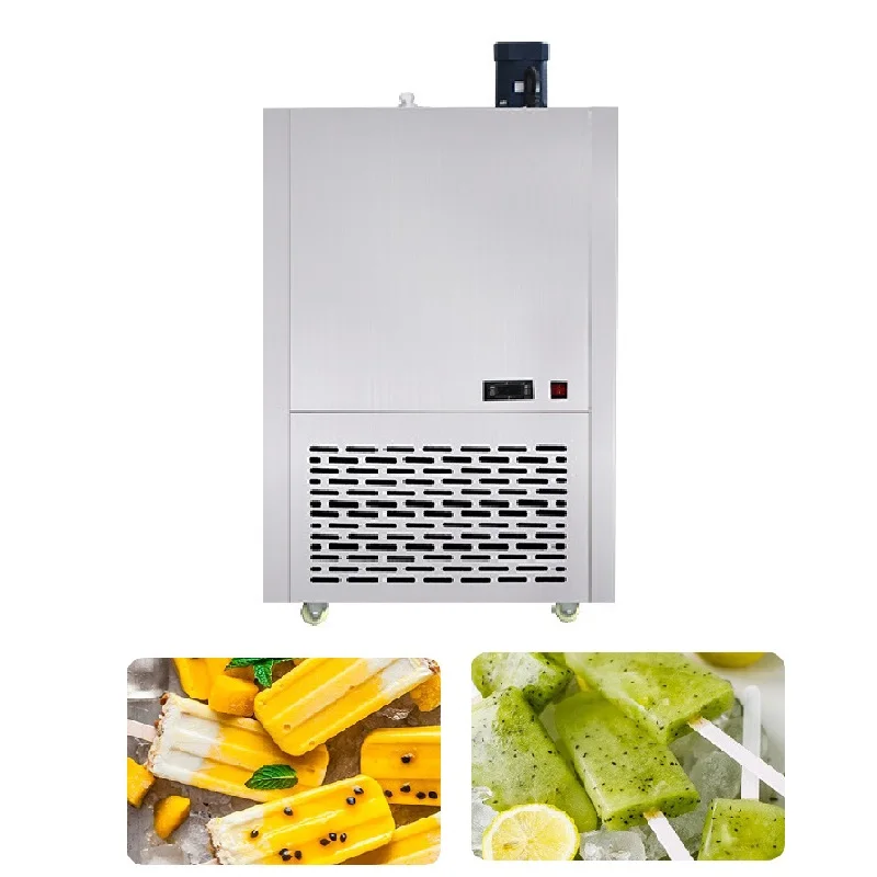 

High Productivity Machinery Commercial Single and Double Ice Lolly Popsicle Making Machine Stainless Steel Popsicle Maker